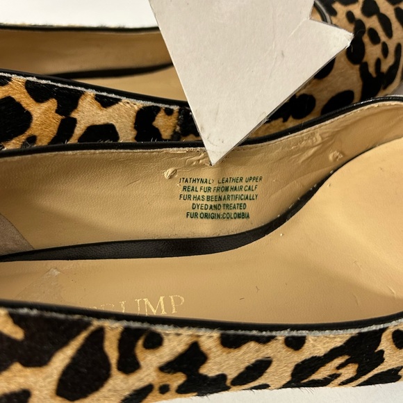 IVANKA TRUMP ~ LEOPARD WOMEN'S  SIZE 6M BEIGE / BLACK CLASSIC  HEEL SHOES - Picture 10 of 14